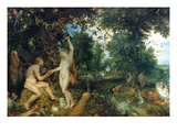 Peter Paul Rubens - Adem ile Havva - Giclee Baskı Peter Paul Rubens - Adem ile Havva - Giclee Baskı