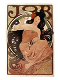 Mucha: Cigarette Paper Ad Giclee Print by Alphonse Mucha