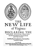 Virginia Tract, 1612 Giclee Print