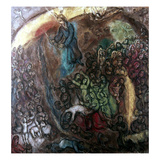 Marc Chagall: Moses reproduction procédé giclée par Marc Chagall