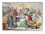 Cartoon: Vaccination, 1802 Lámina giclée por James Gillray Cartoon: Vaccination, 1802 Lámina giclée por James Gillray
