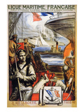 World War I: French Poster reproduction procédé giclée