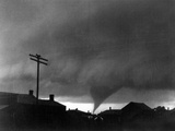 Kansas: Tornado, C1902 Impressão fotográfica Kansas: Tornado, C1902 Impressão fotográfica