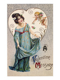 Valentine's Day Card Giclee Print