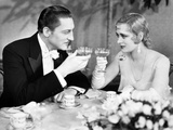 Silent Film Still: Drinking Photographic Print by John James Audubon