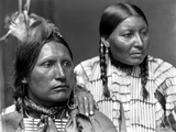Sioux Couple, C1900 Photographie par Gertrude Kasebier
