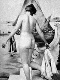 Bathing Nude, 1902 Photographic Print by Fritz W. Guerin