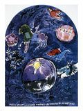 Chagall: Simeon reproduction procédé giclée par Marc Chagall
