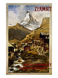 Swiss Travel Poster, 1898 Giclee Print