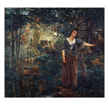 Joan Of Arc (C1412-1431) Giclée-Druck von Jules Bastien-Lepage
