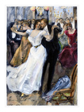 Society Ball, C1900 Giclee Print by Hal Hurst