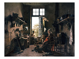 French Kitchen reproduction procédé giclée par Martin Drolling