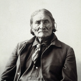 Geronimo (1829-1909) Photographic Print by Adolph F. Muhr
