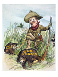 T. Roosevelt Cartoon, 1909 Giclee Print by Clifford K. Berryman