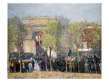 Washington Square, 1918 Giclee Print by William James Glackens