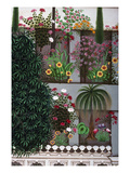 India: Garden Giclee Print