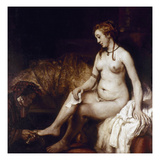 Rembrandt: Bathsheba, 1654 Giclee Print by Rembrandt van Rijn