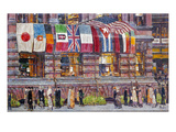 Hassam: Allied Flags, 1917 reproduction procédé giclée par Childe Hassam