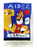 Spanish Civil War, 1937 Giclée-Druck von Joan Miro