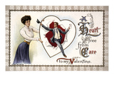 Valentine'S Day Card, 1909 reproduction procédé giclée par Peter Paul Rubens