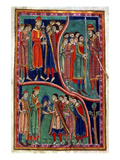 Investiture Of St. Edmund Giclee-trykk av Carla M. Burd Investiture Of St. Edmund Giclee-trykk av Carla M. Burd