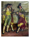 Zuloaga: Bullfighters Giclee Print by Ignacio Zuloaga