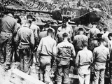 Korean War: Church Service Photographic Print