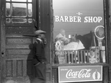 Chicago: Barber Shop, 1941 Photographic Print by Edwin Rosskam