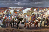 The Trail Of Tears, 1838 Giclee Print by Robert Lindneux