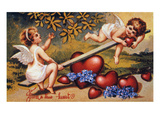 Valentine's Day Card Giclee Print