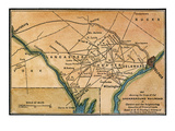 Underground Railroad Map Lámina giclée por Georges Rouault