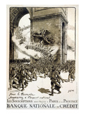 World War I: French Poster Giclee Print
