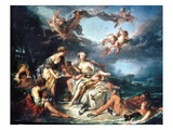 Boucher: Abduction/Europa Giclee Print by Francois Boucher