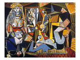 Picasso: Women Of Algiers reproduction procédé giclée par Pablo Picasso