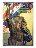 World War I: Italian Poster Giclée-Druck von Marcello Dudovich