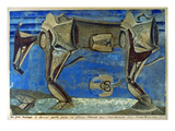 Max Ernst: Malade, 1920 reproduction procédé giclée par Max Ernst
