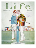 Tennis Court Romance, 1925 Giclee Print