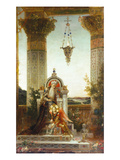 Moreau: King David reproduction procédé giclée par Gustave Moreau