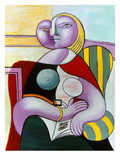 Picasso: Reading, 1932 Giclee Print by Pablo Picasso