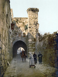 Jerusalem: Via Dolorosa Fotografie-Druck