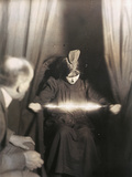 Medium During SAnce, 1912 Photographic Print by Albert von Schrenck-Notzing