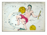 Constellation: Aquarius reproduction procédé giclée par Sidney Hall