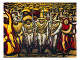 Siqueiros: Mural, 1950S Giclee Print by David Alfaro Sisqueiros