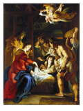 Rubens: Adoration, C1608 reproduction procédé giclée par Peter Paul Rubens