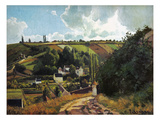 Pissarro: Jallais, 1867 Giclee Print by Camille Pissarro