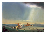 Dali: St. George, 1962 Lámina giclée por Salvador Dali