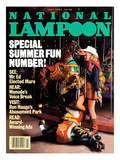 National Lampoon, July 1984 - Special Summer Fun Number! Kunstdruck