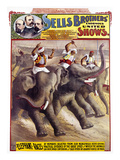 Circus Poster, C1890 Giclee Print
