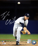 Tyler Clippard Yankees Pitching Vertical Front View (MLB Auth) Photographie