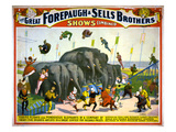 Circus Poster, C1899 Giclee Print